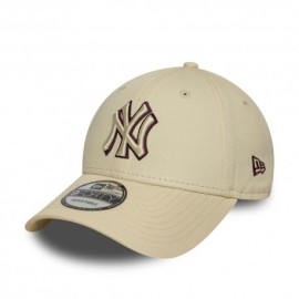 New Era Cappellino 9Forty Ny Avorio Uomo
