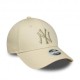 New Era Cappellino 9Forty Ny Bianco Donna