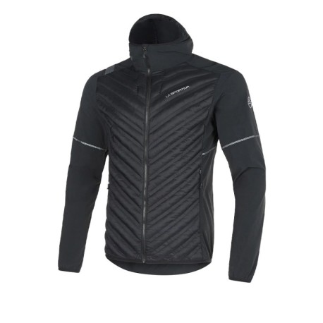 La Sportiva Giacca Trail Running Koro Nero Cloud Uomo