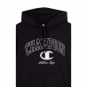 Champion Felpa Big Logo Nero Uomo