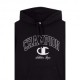Champion Felpa Big Logo Nero Uomo