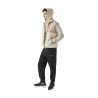 Champion Felpa Con Cappuccio Logo Piccolo Beige Uomo