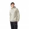 Champion Felpa Con Cappuccio Logo Piccolo Beige Uomo