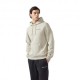 Champion Felpa Con Cappuccio Logo Piccolo Beige Uomo