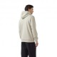 Champion Felpa Con Cappuccio Logo Piccolo Beige Uomo
