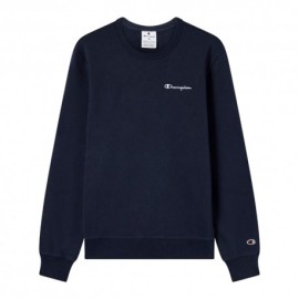 Champion Felpa Girocollo Blu Uomo