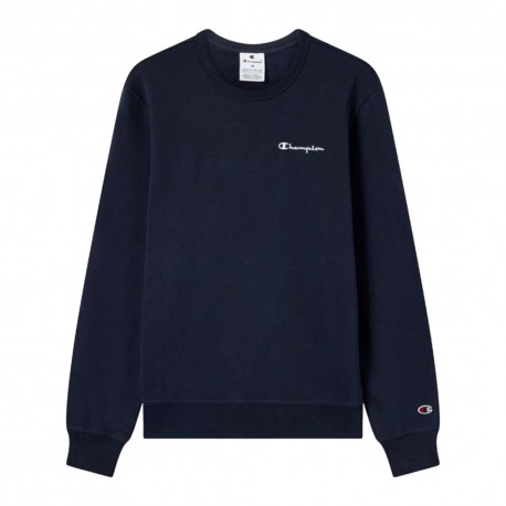 Champion Felpa Girocollo Blu Uomo
