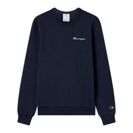 Champion Felpa Girocollo Blu Uomo