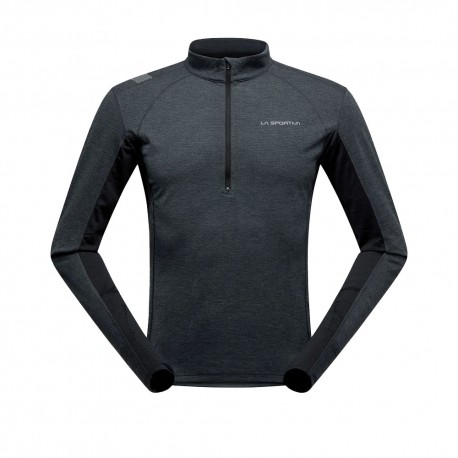 La Sportiva Maglia Trail Running Ml Swift Nero Cloud Uomo