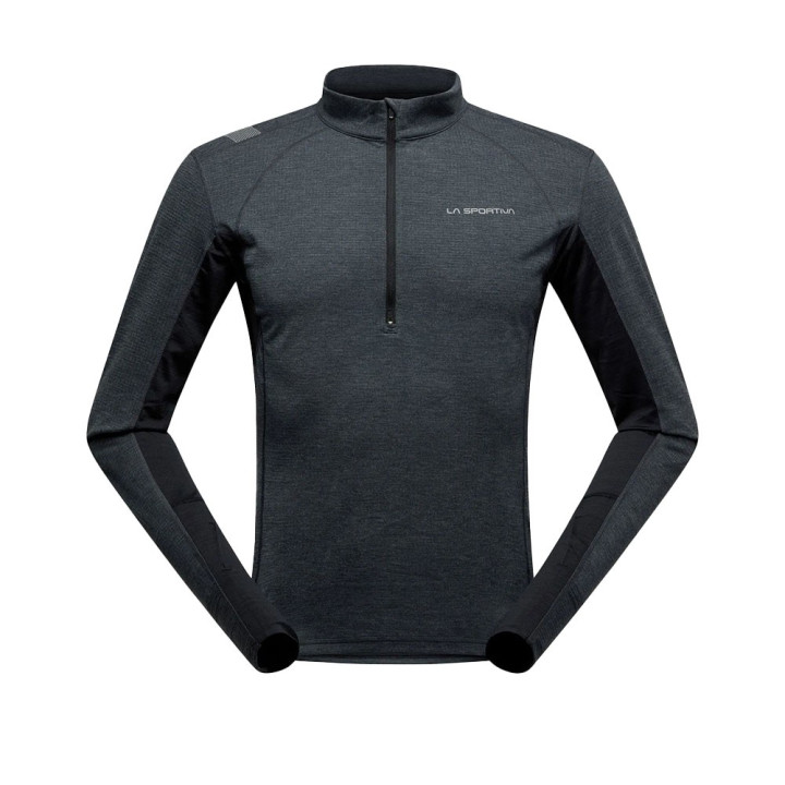 La Sportiva Maglia Trail Running Ml Swift Nero Cloud Uomo