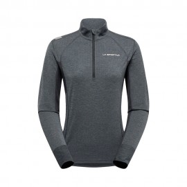 La Sportiva Maglia Trail Running Ml Swift Nero Donna