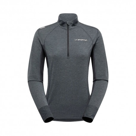 La Sportiva Maglia Trail Running Ml Swift Nero Donna