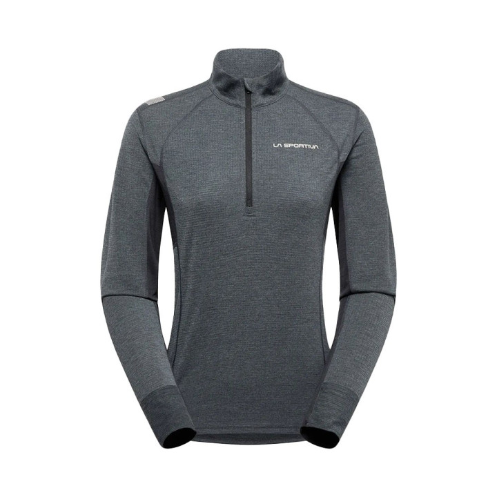 La Sportiva Maglia Trail Running Ml Swift Nero Donna