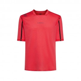 La Sportiva T-Shirt Trail Running Trail Bite Mountain Rosso Redwood Uomo