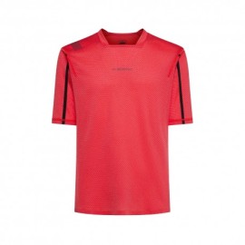 La Sportiva T-Shirt Trail Running Trail Bite Mountain Rosso Redwood Uomo