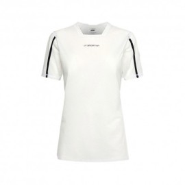 La Sportiva T-Shirt Trail Running Trail Bite Chalk Onyx Donna