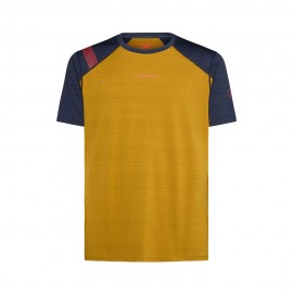 La Sportiva T-Shirt Trail Running Sunfire Savana Night Sky Uomo