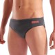 Arena Costume Intero Piscina Slip Team Solid Asphalt Coral Uomo
