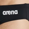 Arena Costume Intero Piscina Slip Team Solid Nero Bianco Uomo