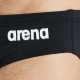 Arena Costume Intero Piscina Slip Team Solid Nero Bianco Uomo