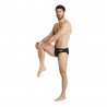 Arena Costume Intero Piscina Slip Team Solid Nero Bianco Uomo