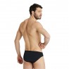 Arena Costume Intero Piscina Slip Team Solid Nero Bianco Uomo