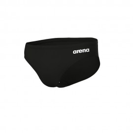 Arena Costume Intero Piscina Slip Team Solid Nero Bianco Uomo