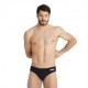 Arena Costume Intero Piscina Slip Team Solid Nero Bianco Uomo