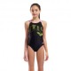 Arena Costume Intero Piscina Tales Nero Bambina