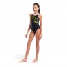 Arena Costume Intero Piscina Tales Nero Bambina