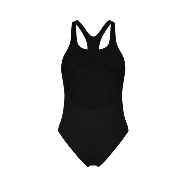 Arena Costume Intero Piscina Lily Con Reggiseno Interno Nero-Rosa Donna