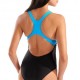 Arena Costume Intero Piscina Lily Con Reggiseno Interno Nero Turquoise Donna