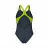 Arena Costume Intero Piscina Scratchy Asphalt Lime Donna