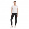 Ea7 Leggings Visibility Nero Oro Donna