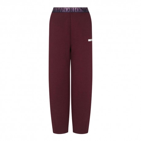 Ea7 Pantaloni Bordeaux Donna