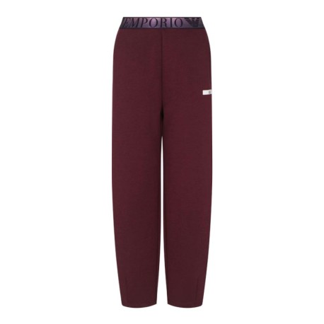 Ea7 Pantaloni Bordeaux Donna