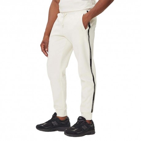 Ea7 Pantaloni Con Polsino Profilo Vanilla Uomo