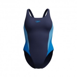 Speedo Costume Intero Piscina Colourblock Lagoon Blue Donna