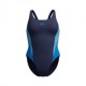 Speedo Costume Intero Piscina Colourblock Lagoon Blue Donna