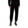Ea7 Pantaloni Con Polsino Visibility Nero Nero Donna