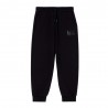 Ea7 Pantaloni Con Polsino Visibility Nero Nero Donna