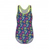 Hot Stuff Costume Intero Piscina Lydia Blu Multi Bambina