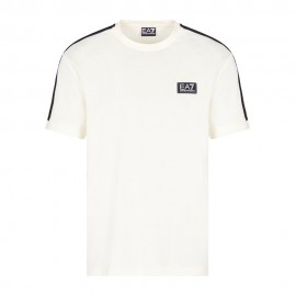 Ea7 T-Shirt Profilo Vanilla Uomo
