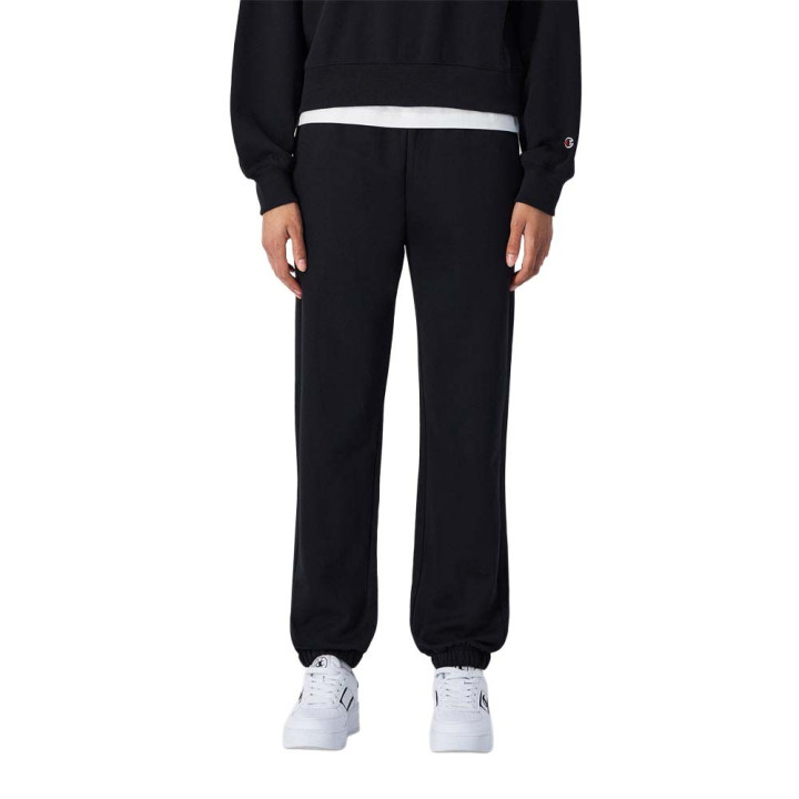 Champion Panta Elastico Nero Donna