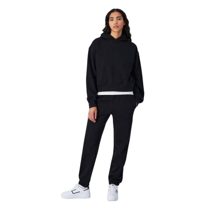 Champion Panta Elastico Nero Donna
