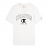 Champion T-Shirt Big Logo Bianco Uomo