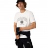 Champion T-Shirt Big Logo Bianco Uomo