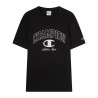 Champion T-Shirt Big Logo Nero Uomo