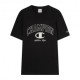 Champion T-Shirt Big Logo Nero Uomo