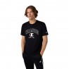 Champion T-Shirt Big Logo Nero Uomo